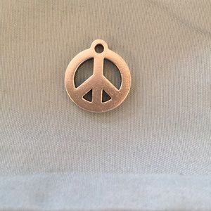 Retired Peace Sign Charm